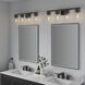 Lunden 4 Light 30.25 inch Matte Black Vanity Light Wall Light